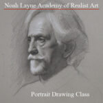 Classical Portrait Drawing Class Long Pose