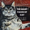 The Many Faces of Cat: Feature Wall by Lindsay Peltz